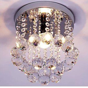 ZEEFO Crystal Ceiling Light